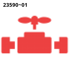 Кран шаровой Tecofi BS3242 Ду65 Ру16 фланцевый, полнопроходной, чугунный